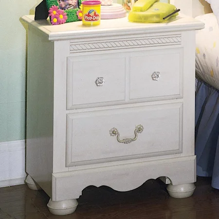 Two Drawer Nightstand